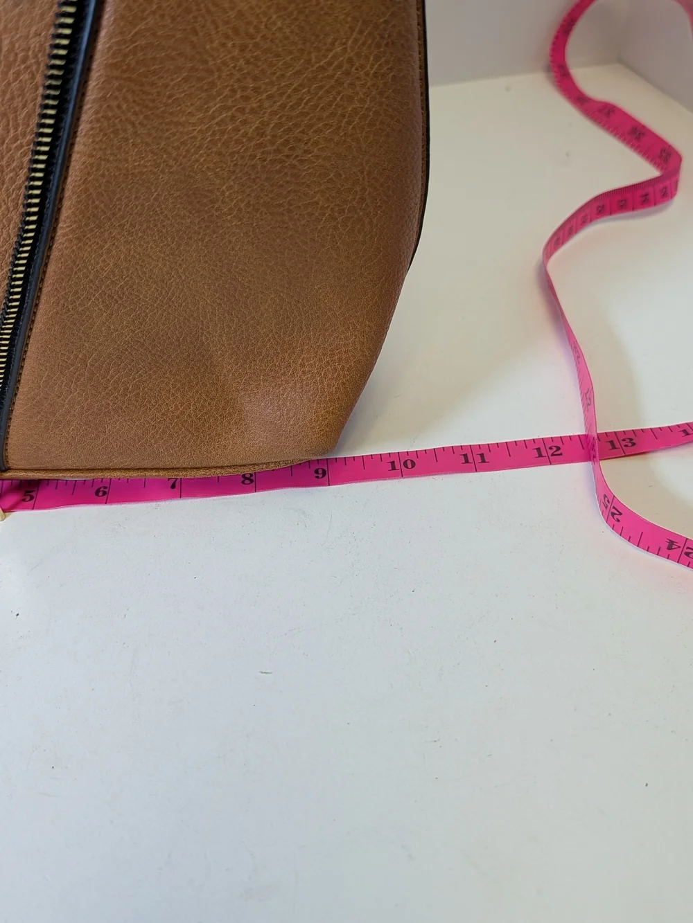 fashion bag structured tan